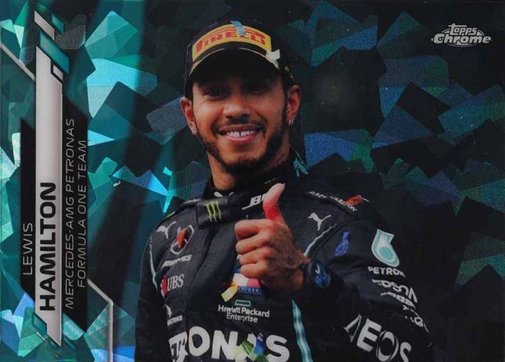 2020 Topps Chrome Formula 1 Sapphire Edition Lewis Hamilton #174 Other Sports Card