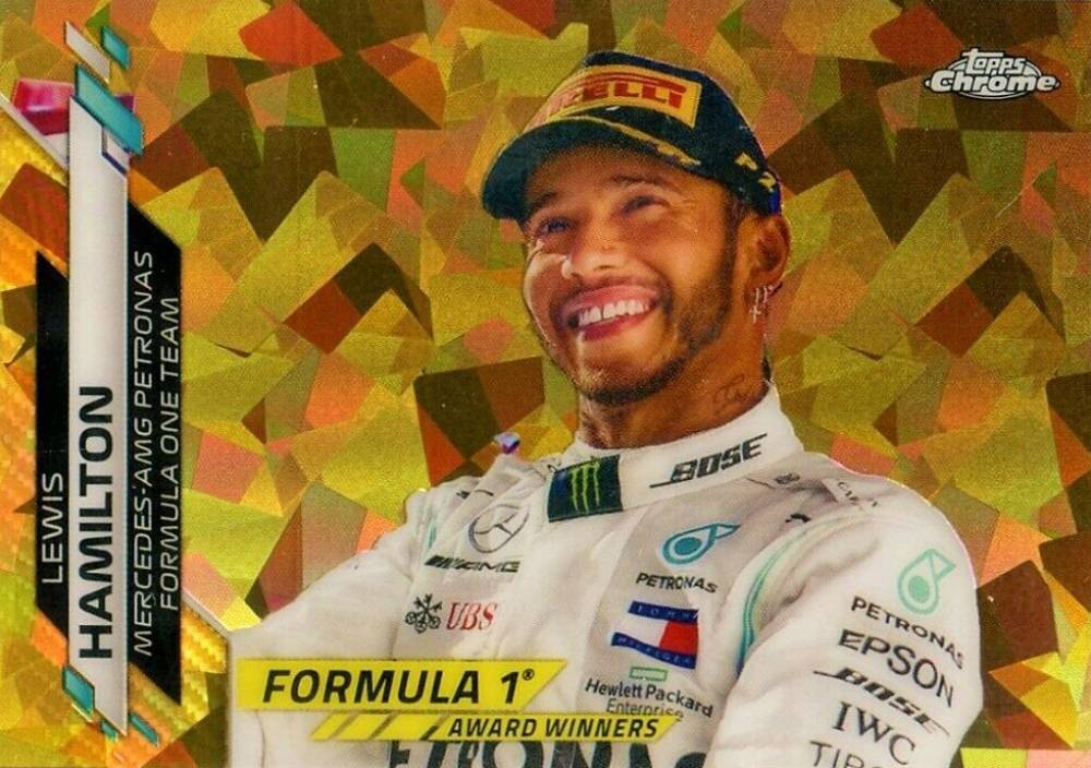 2020 Topps Chrome Formula 1 Sapphire Edition Lewis Hamilton #197 Other Sports Card