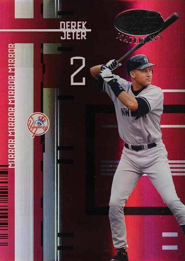 2005 Leaf Certified Materials Derek Jeter #35 Baseball Card
