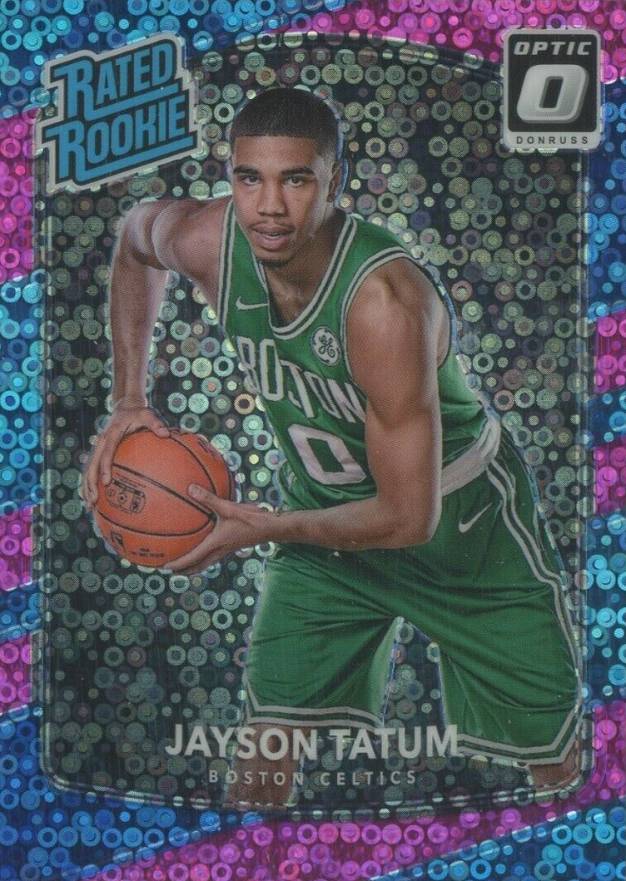 2017 Panini Donruss Optic Jayson Tatum #198 Basketball Card