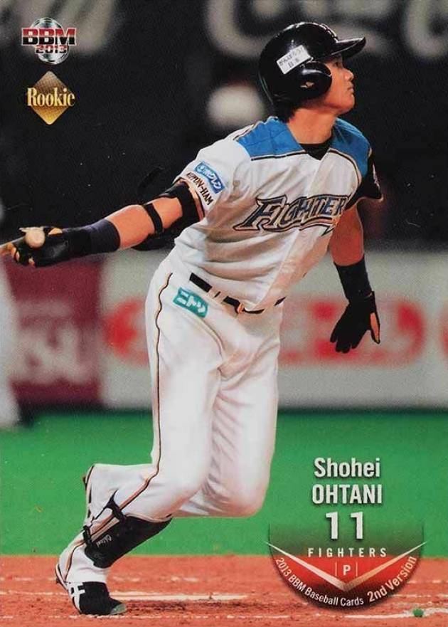 2013 BBM 2nd Version Shohei Ohtani #554 Baseball Card