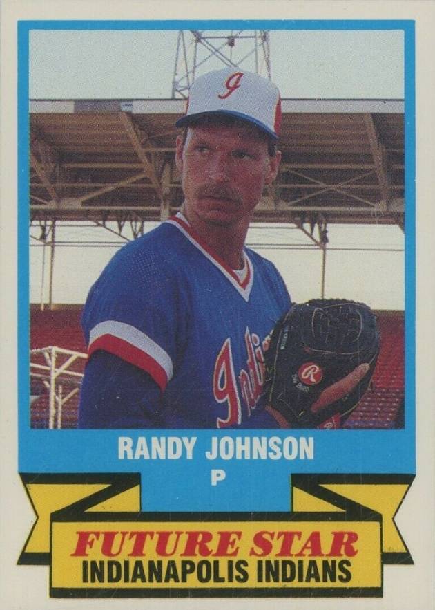 1989 CMC Indianapolis Indians Randy Johnson #13 Baseball Card