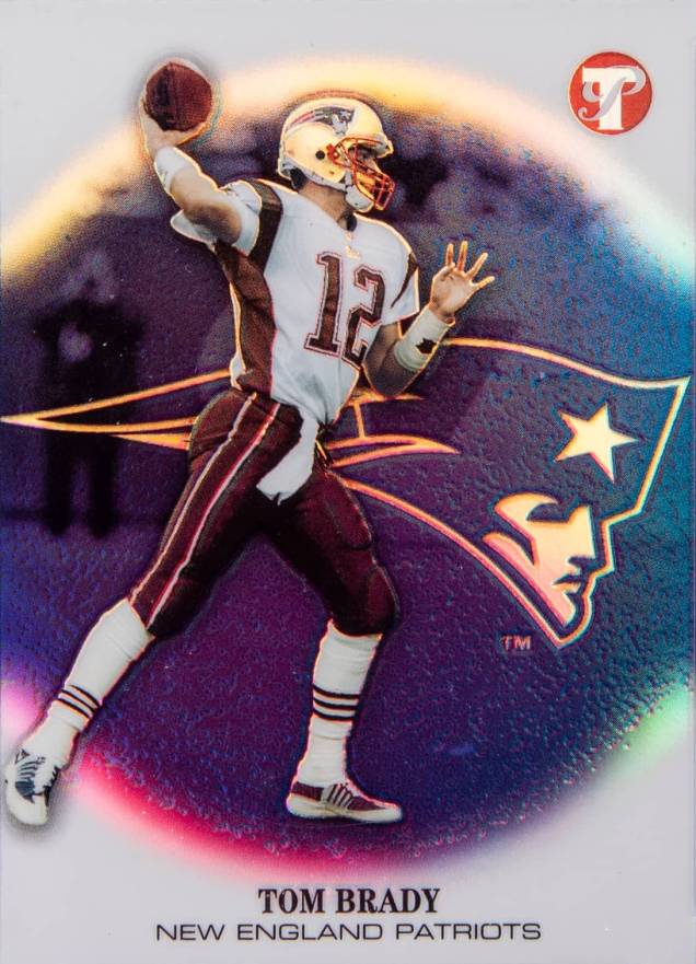 2002 Topps Pristine  Tom Brady #15 Football Card