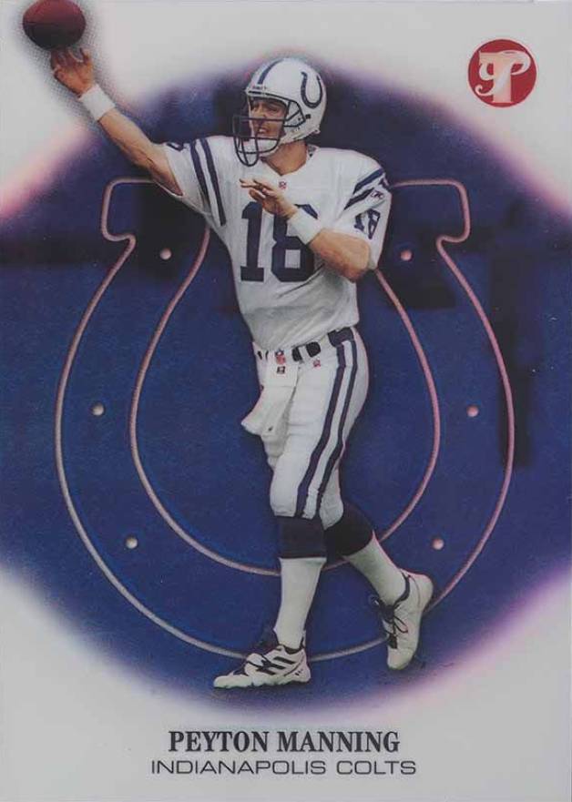 2002 Topps Pristine  Peyton Manning #1 Football Card
