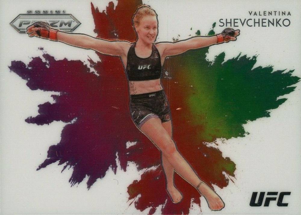 2021 Panini Prizm UFC Color Blast Valentina Shevchenko #4 Other Sports Card