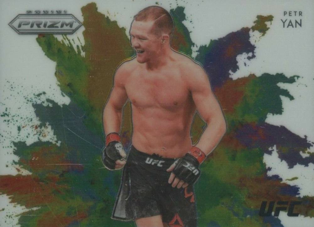 2021 Panini Prizm UFC Color Blast Petr Yan #9 Other Sports Card