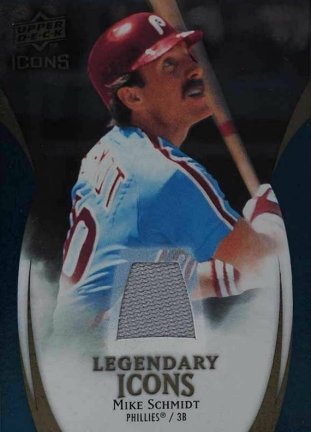 2009 Upper Deck Icons Legendary Icons Mike Schmidt #LI-MS Baseball Card
