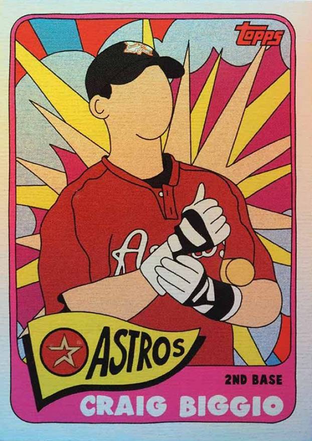 2021 Topps PROJECT70 Craig Biggio #62 Baseball Card