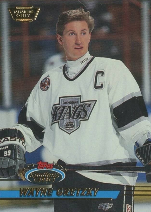 1993 Stadium Club Wayne Gretzky #200 Hockey Card