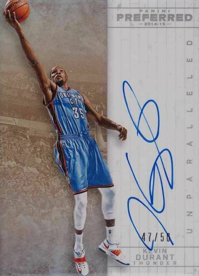 2014 Panini Preferred Kevin Durant #501 Basketball Card