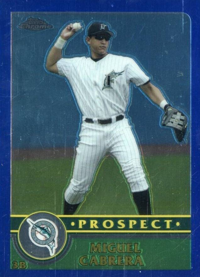 2003 Topps Chrome Traded Miguel Cabrera #T126 Baseball Card