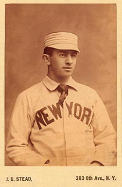 1892 J.U. Stead Studio Cabinets Willie Keeler # Baseball Card