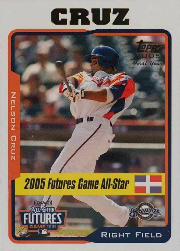 2005 Topps Updates & Highlights Nelson Cruz #UH206 Baseball Card