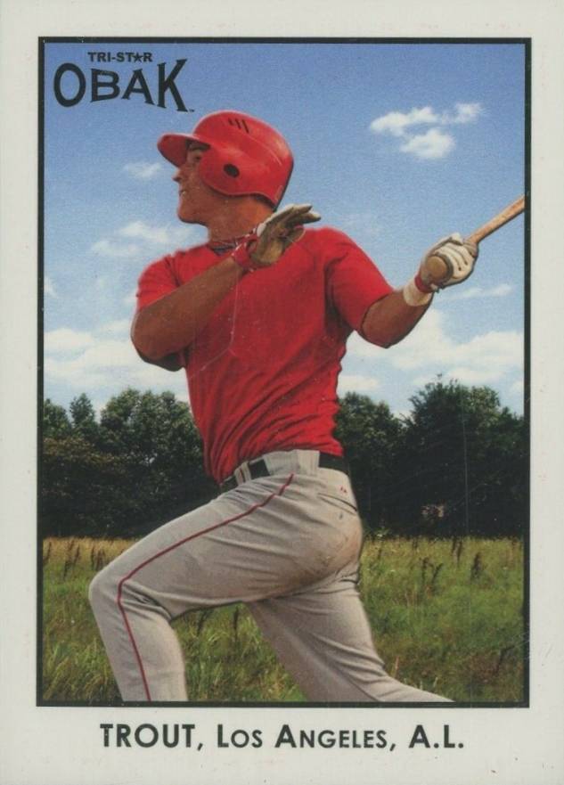 2011 Tristar Obak Mike Trout #88 Baseball Card