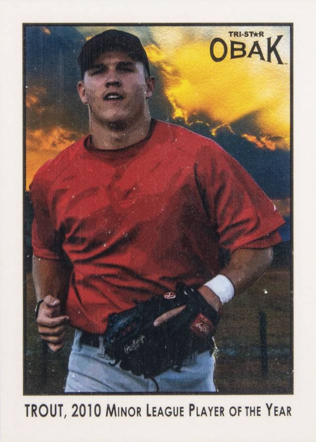 2011 Tristar Obak Mike Trout #1 Baseball Card