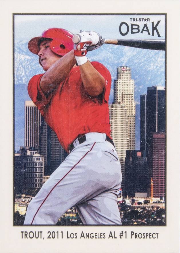 2011 Tristar Obak Mike Trout #3 Baseball Card