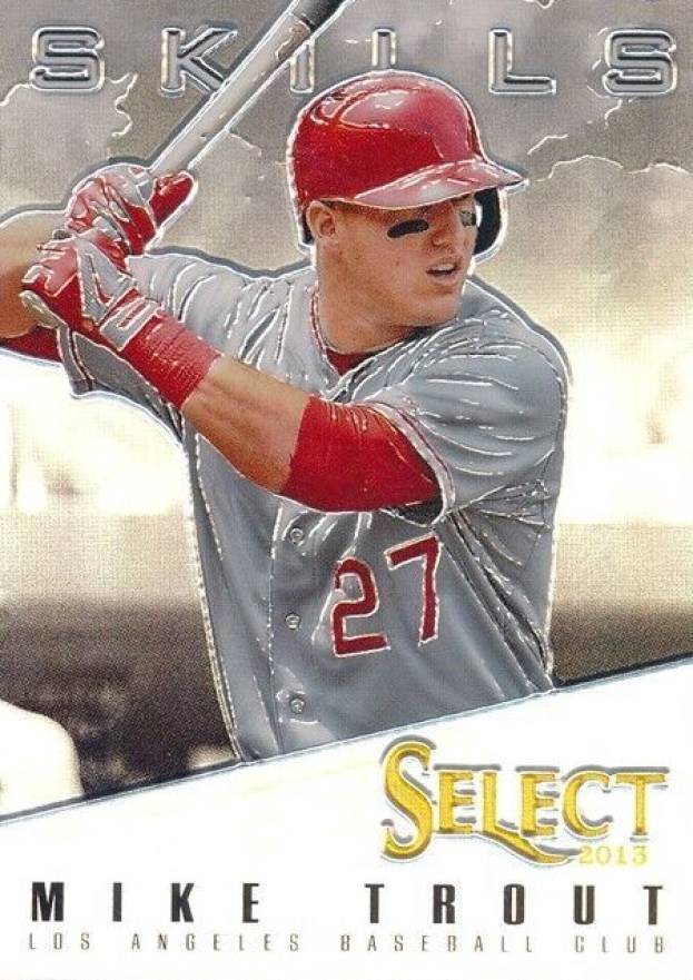 2013 Panini Select Skills Mike Trout #SK2 Baseball Card
