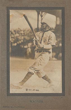 1911 Jones, Keyser & Arras Cabinets Honus Wagner #346 Baseball Card