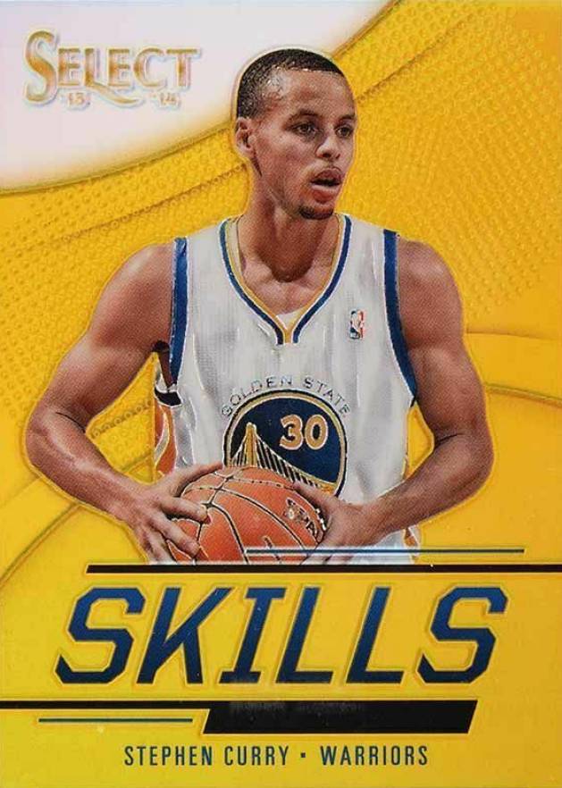 2013 Panini Select Skills Stephen Curry #6 Basketball Card