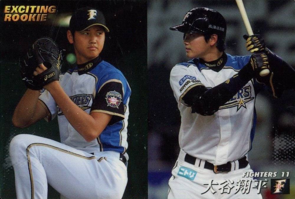 2013 Calbee Exciting Rookie Shohei Ohtani #D-07 Baseball Card