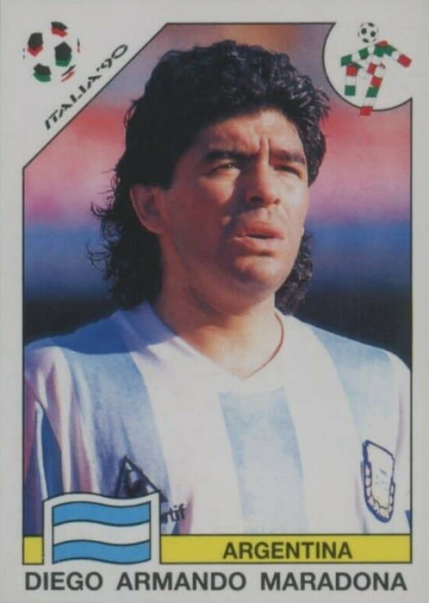 1994 Panini World Cup Story Diego Maradona #224 Soccer Card