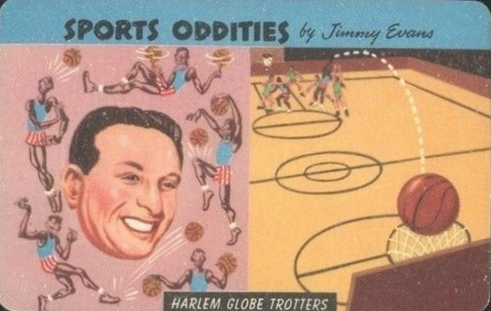 1954 Quaker Sports Oddities  Harlem Globe Trotters #23 Basketball Card