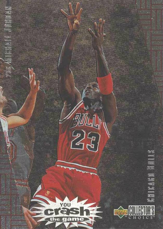 1997 Collector's Choice Crash the Game Scoring Redemption Michael Jordan #R30 Basketball Card