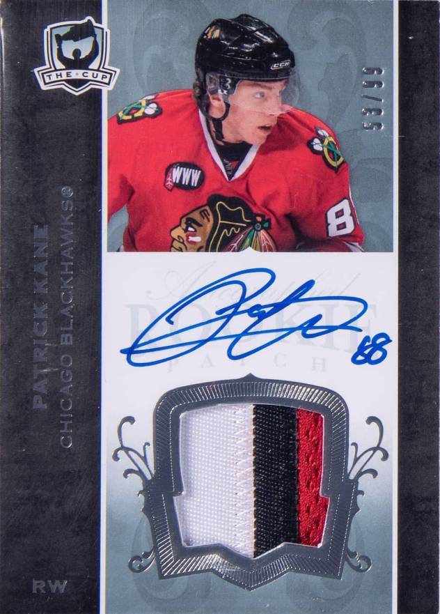 2007 Upper Deck the Cup Patrick Kane #185 Hockey Card