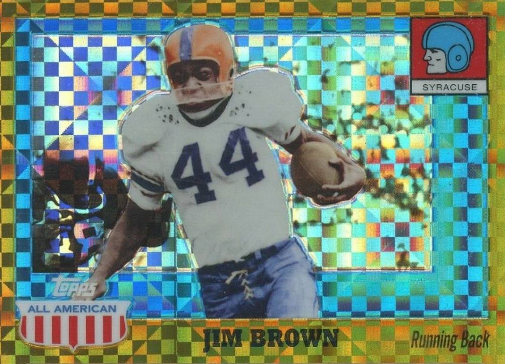 2005 Topps All-American Jim Brown #25 Football Card