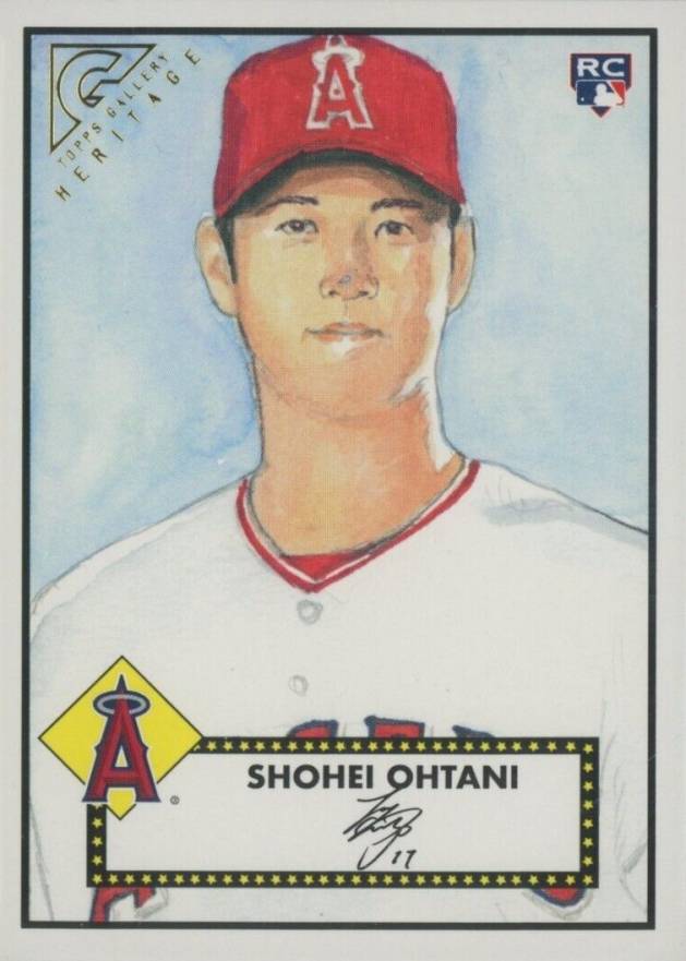 2018 Topps Gallery Heritage Shohei Ohtani #H-26 Baseball Card