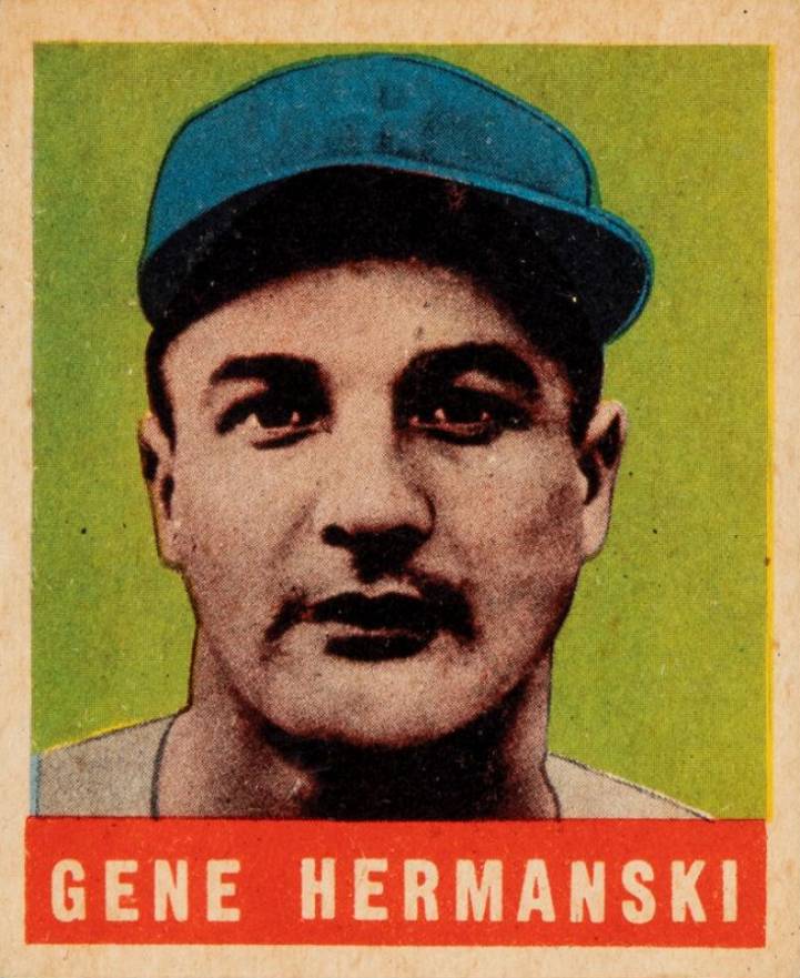 1948 Leaf Gene Hermanski #102c Baseball Card