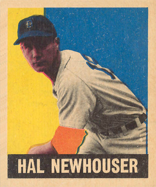 1948 Leaf Hal Newhouser #98v Baseball Card