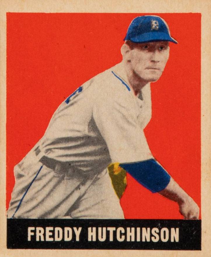 1948 Leaf Freddy Hutchinson #163 Baseball Card