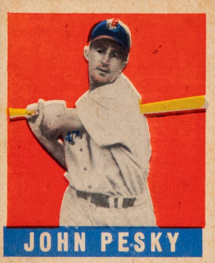 1948 Leaf John Pesky #121 Baseball Card