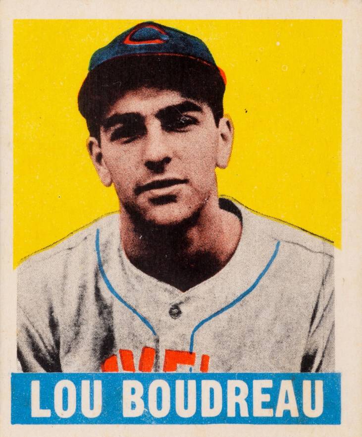 1948 Leaf Lou Boudreau #106 Baseball Card