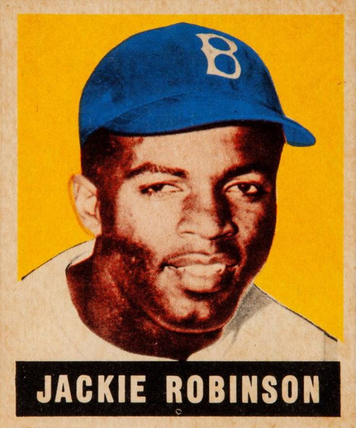 1948 Leaf Jackie Robinson #79 Baseball Card