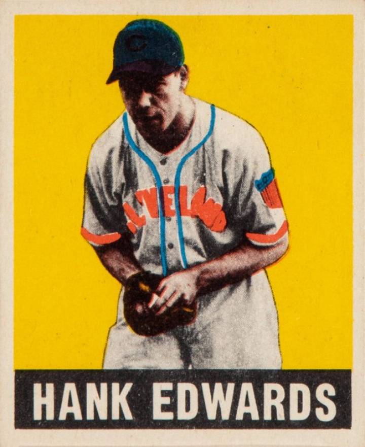 1948 Leaf Hank Edwards #72 Baseball Card