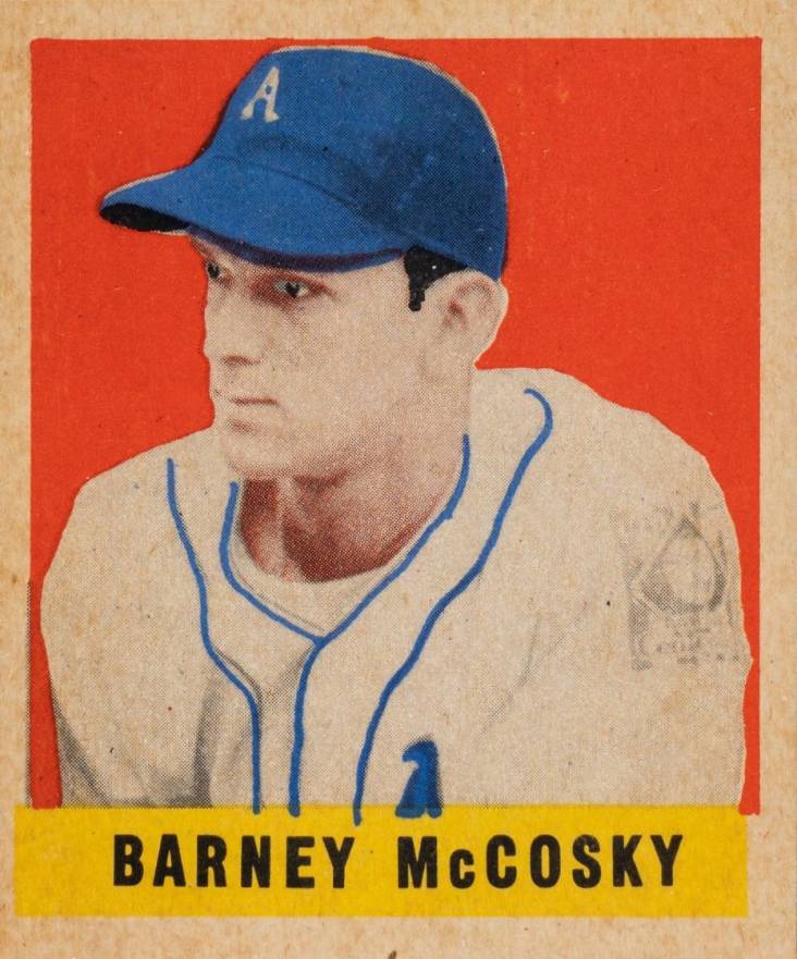 1948 Leaf Barney McCosky #63 Baseball Card