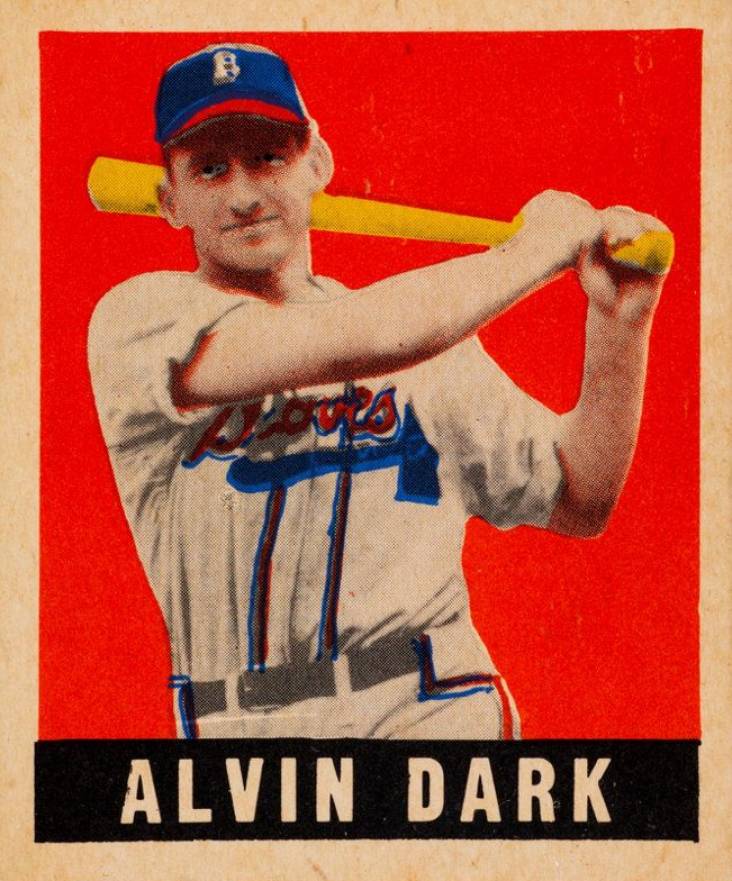 1948 Leaf Alvin Dark #51 Baseball Card