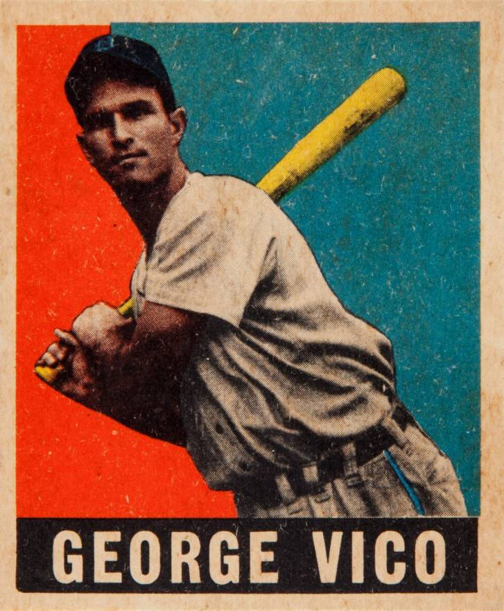 1948 Leaf George Vico #47 Baseball Card