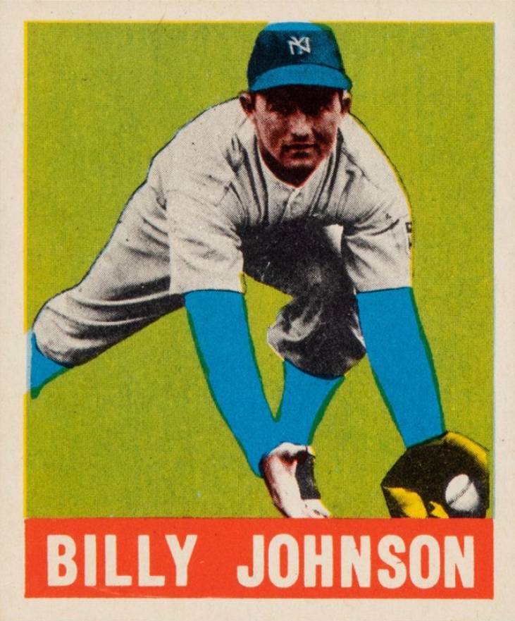 1948 Leaf Billy Johnson #14 Baseball Card