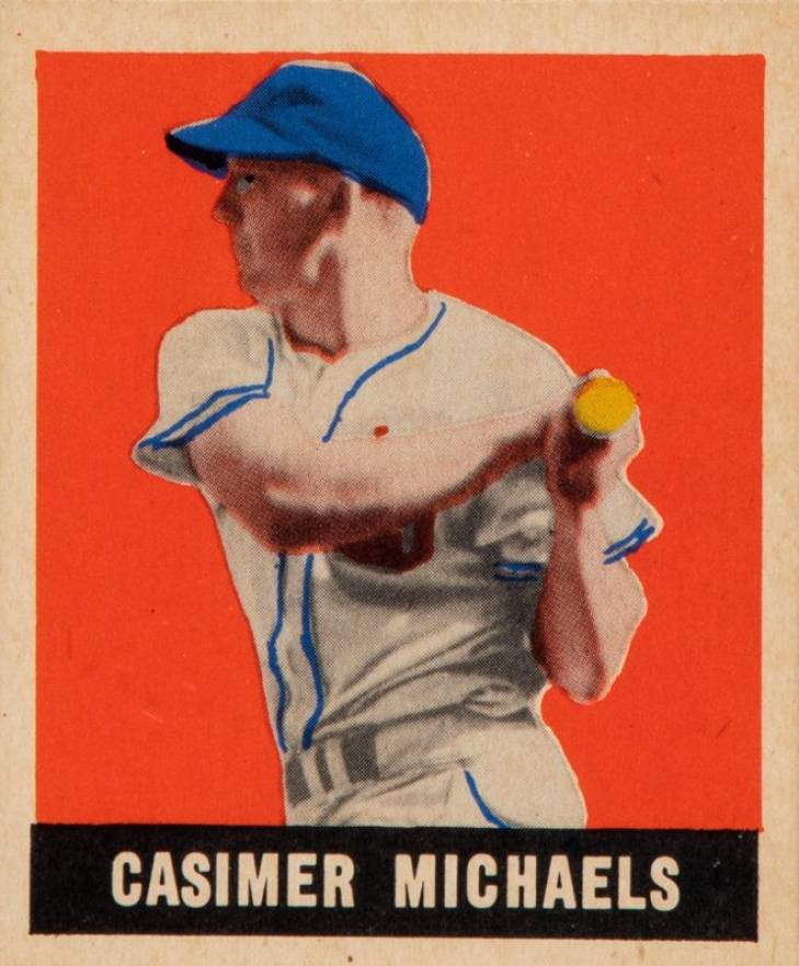 1948 Leaf Casimer Michaels #13 Baseball Card