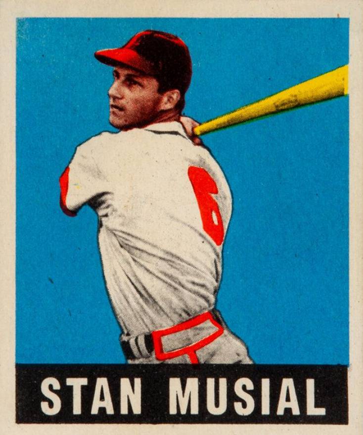 1948 Leaf Stan Musial #4 Baseball Card