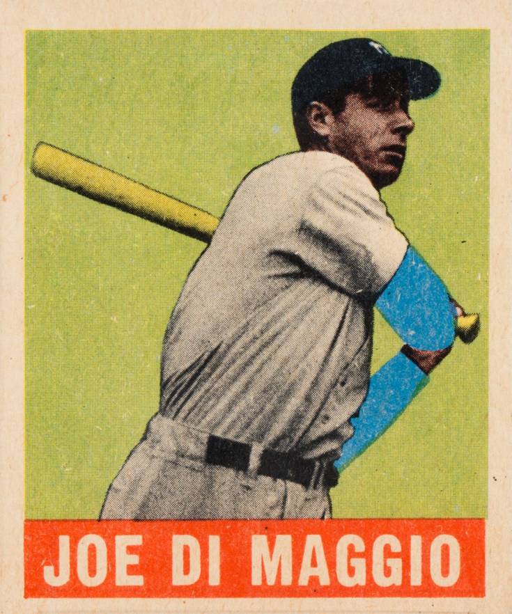 1948 Leaf Joe DiMaggio #1 Baseball Card