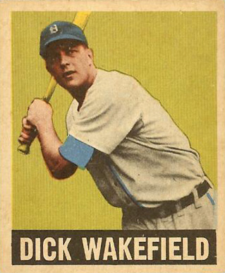 1948 Leaf Dick Wakefield #50 Baseball Card