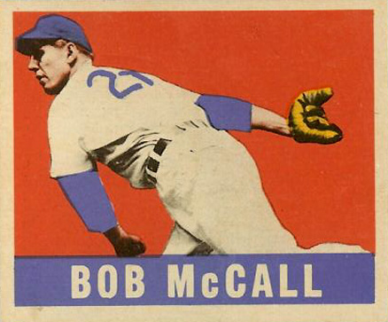 1948 Leaf Bob McCall #57 Baseball Card