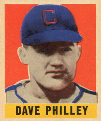 1948 Leaf Dave Philley #85 Baseball Card