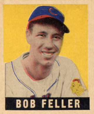 1948 Leaf Bob Feller #93 Baseball Card
