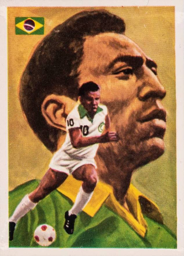 1979 Quelcom, S.A. Ases Mundiales Del Deporte-Large Pele #169 Other Sports Card