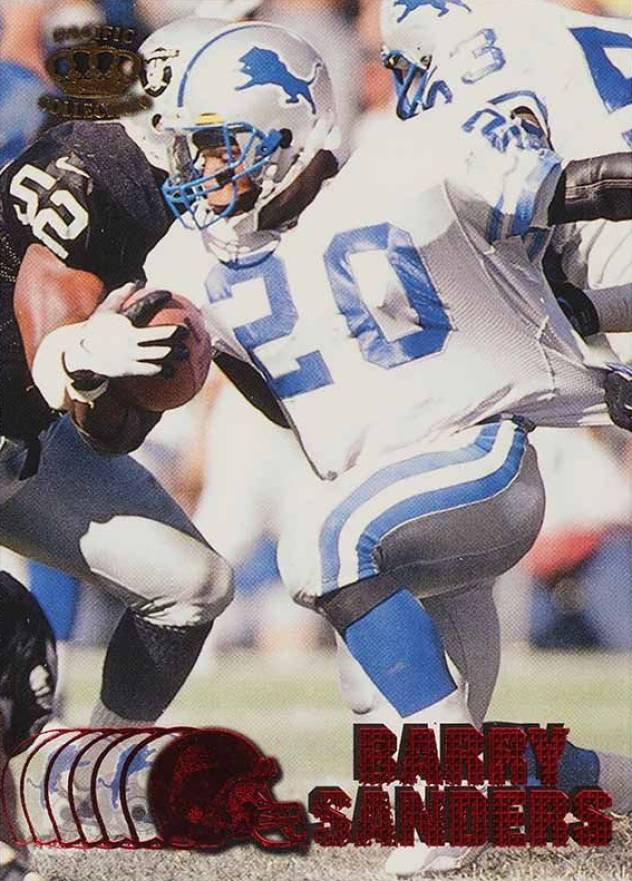 1997 Pacific Barry Sanders #138 Football Card